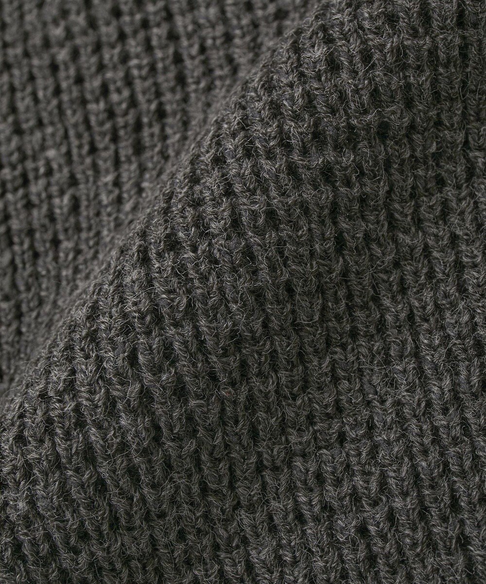 CRAFT STANDARD BOUTIQUE ワッフルニットジップカーディガン 