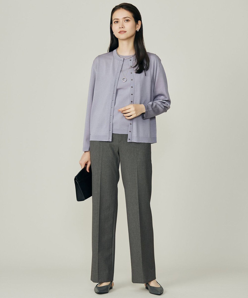 自由区 【カタログ掲載】TRギャバストレート パンツ 