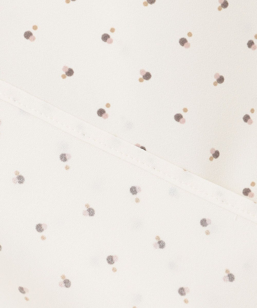 ANY SIS L 【洗える】ラッフルボウ ブラウス 