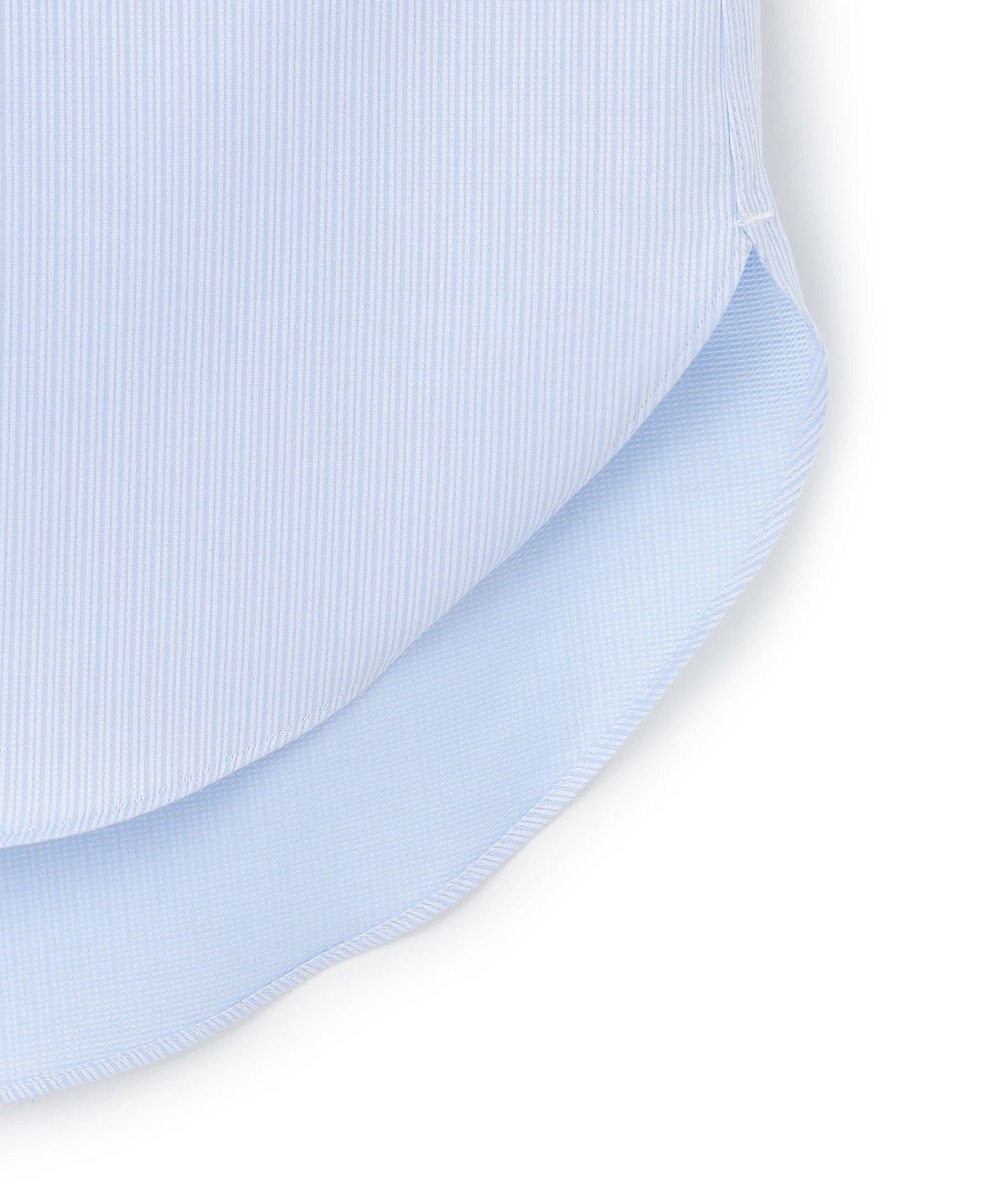 J.PRESS MEN 【KING SIZE】【PREMIUM PLEATS / 形態安定】スーピマコットンマイクロストライプ シャツ/B.D. 