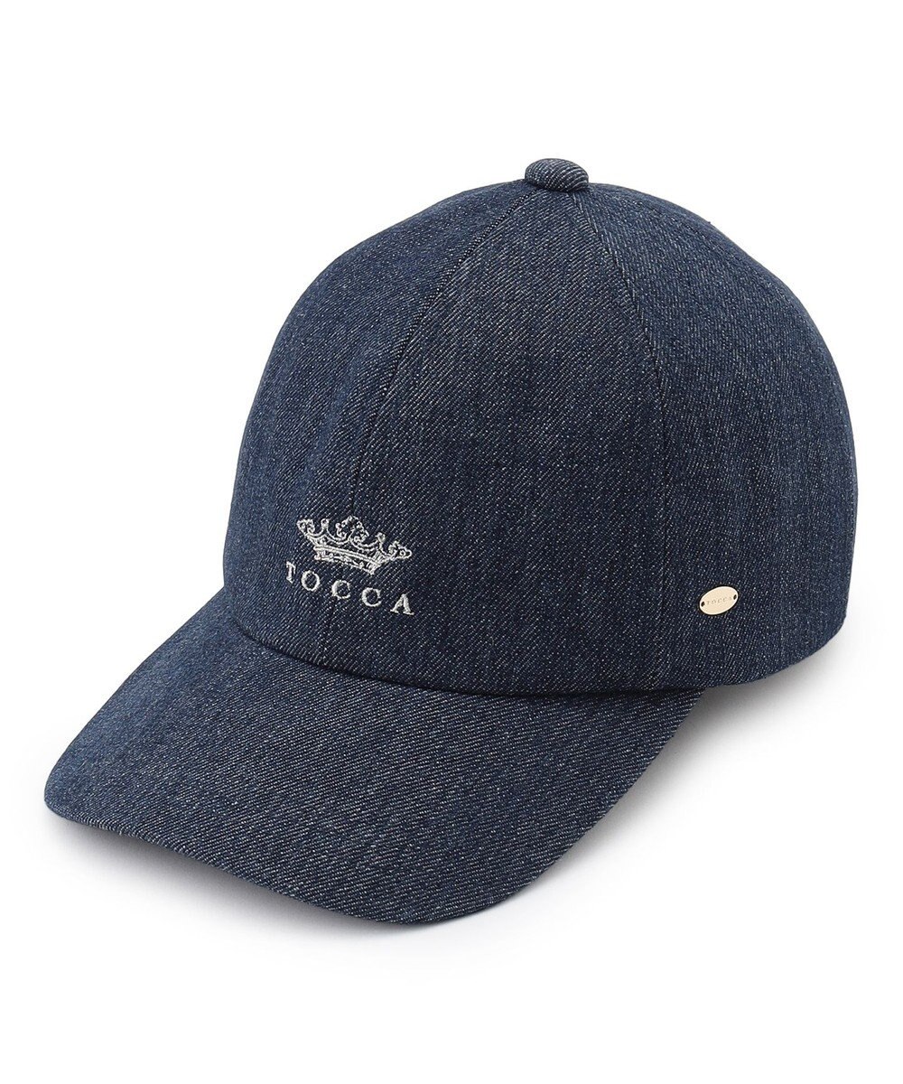 TOCCA 【サイズ調整可・深め】CROWN LOGO CAP キャップ 