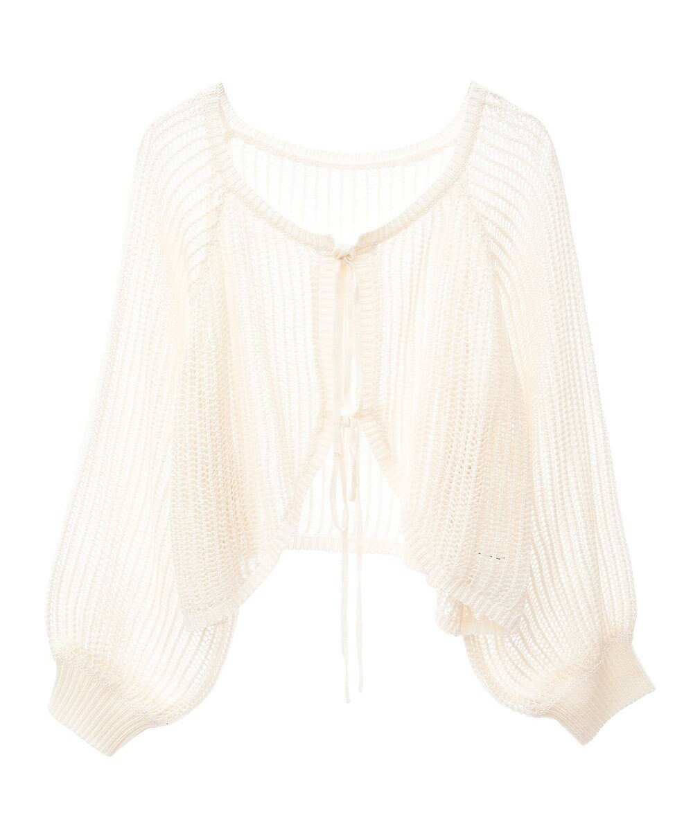 Green Parks ・ＥＬＥＮＣＡＲＥ　ＤＵＥ　２ｗａｙメッシュカーディガ 