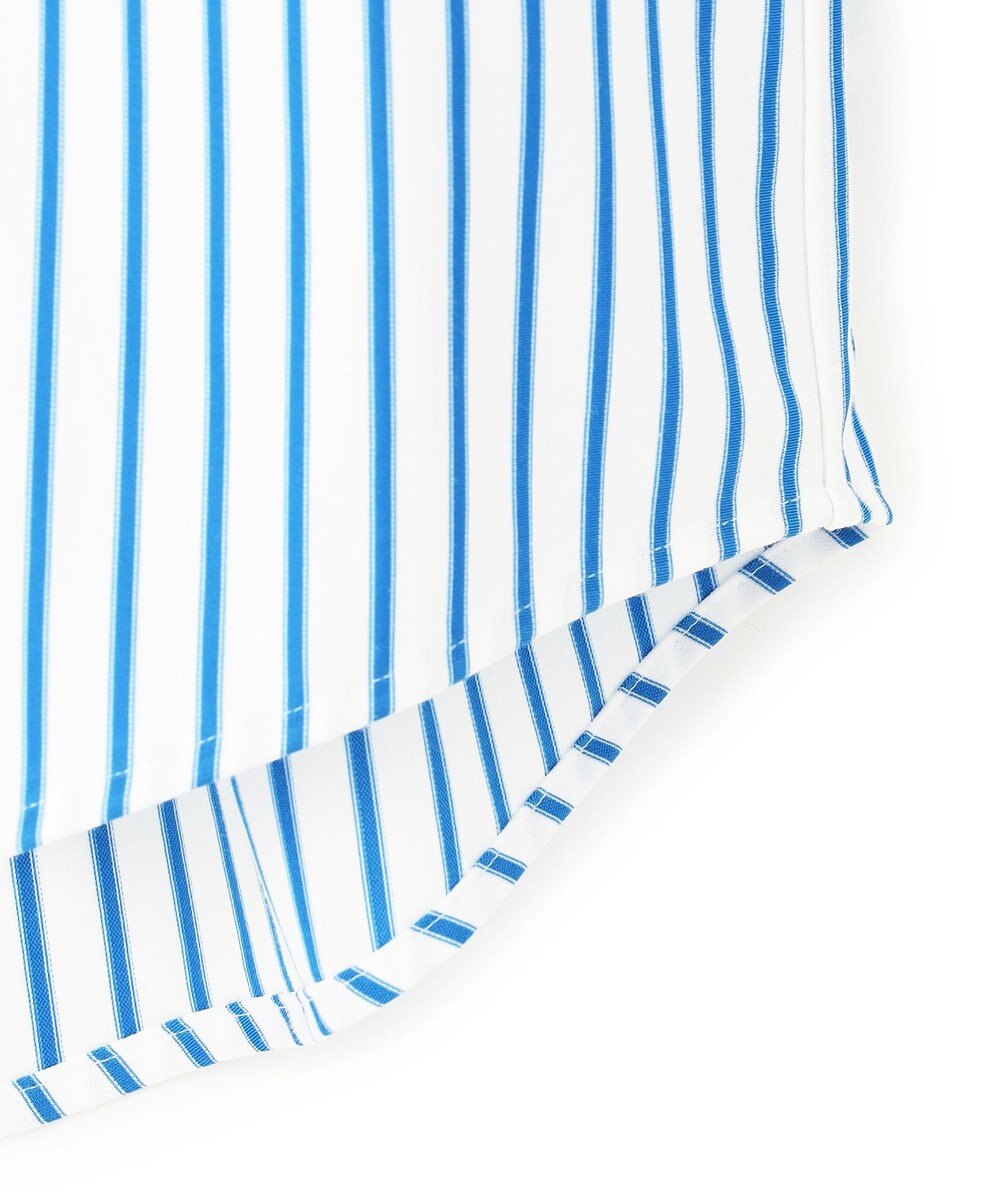 J.PRESS MEN 【J.PRESS ORIGINALS】SUVIN TYPEWRITER JERSEY 46G STRIPE SHIRT / JAPAN MADE 