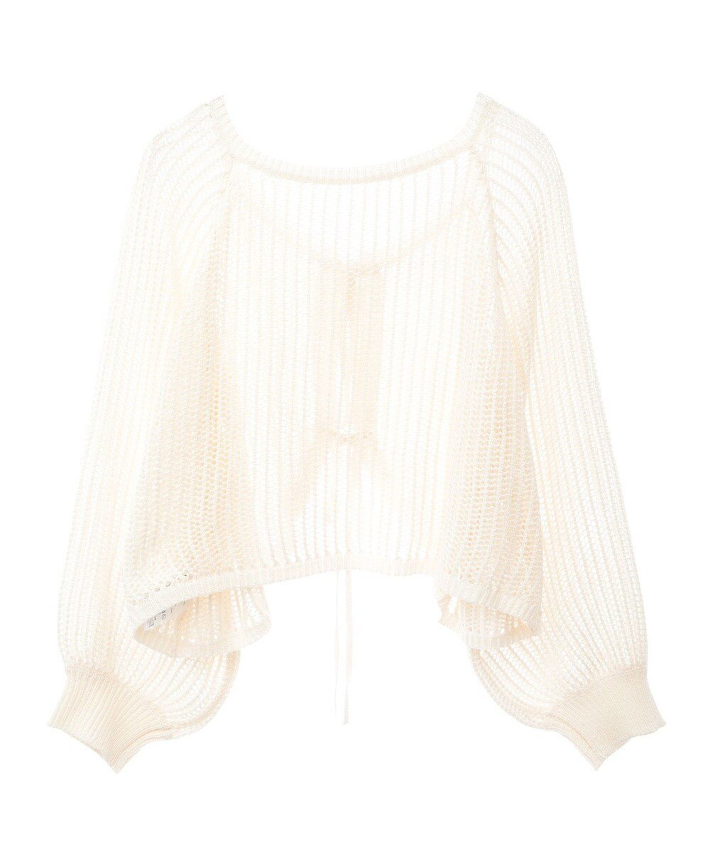 Green Parks ・ＥＬＥＮＣＡＲＥ　ＤＵＥ　２ｗａｙメッシュカーディガ 