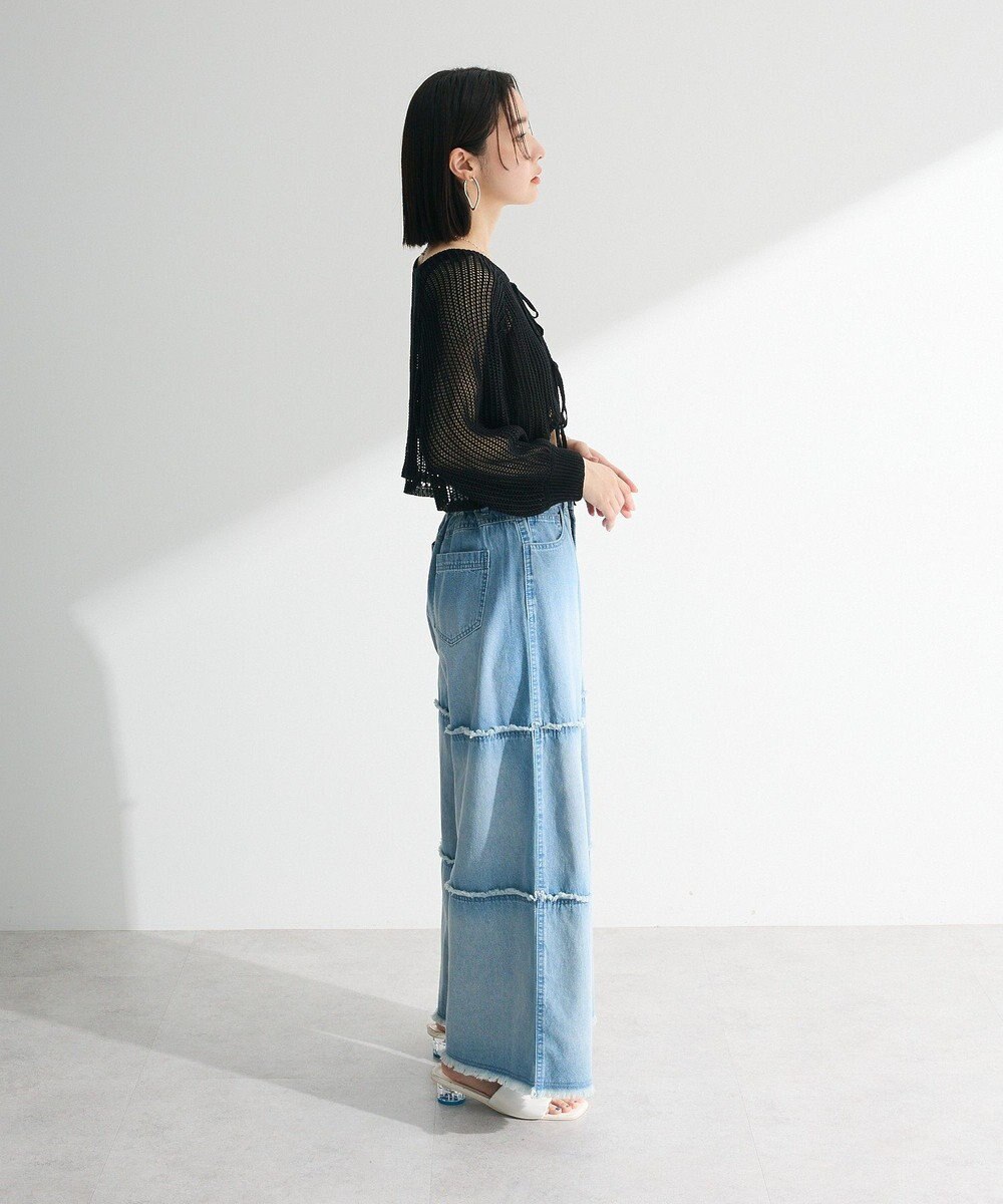 Green Parks ・ＥＬＥＮＣＡＲＥ　ＤＵＥ　２ｗａｙメッシュカーディガ 