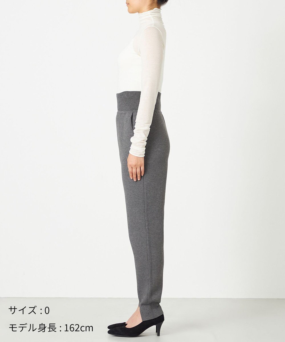 NAVE 【ReNAVE・洗える】スムースニット パンツ 