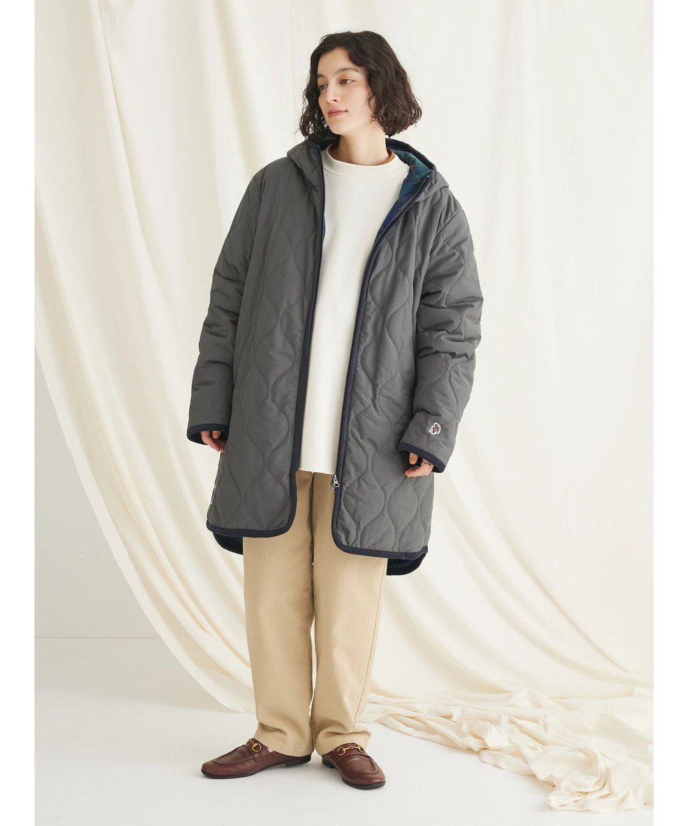 CRAFT STANDARD BOUTIQUE 綿ピーチ綺麗シルエットパンツ 