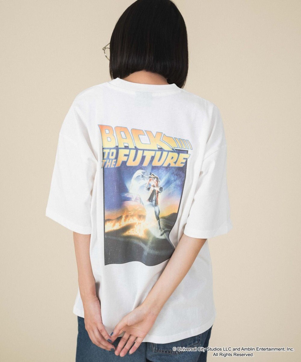 WEGO 【新柄追加/BACK　TO　THE　FUTUR/ユニセックス着用ITEM/SMLサイズ展開】BACK　TO　THE　FUTURE　グラフィックT（S） 