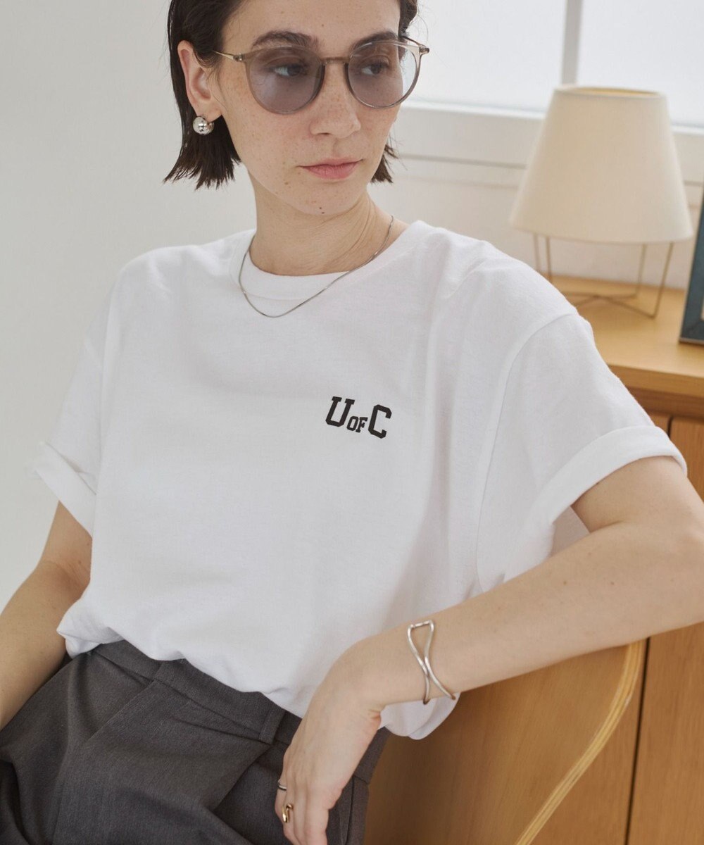 WEGO 【ANGIE VINTAGE】カレッジロゴプリントTee 