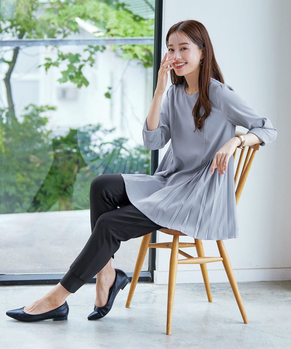 Tiaclasse L 【日本製・洗える】ロイカジョガーパンツ 