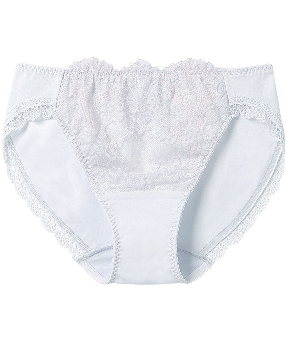 Wing ペアショーツ 【ナチュラルアップブラ】 身生地部オーガニックコットン混 はきこみ丈あさめ KF3000 ウイング／ワコール 