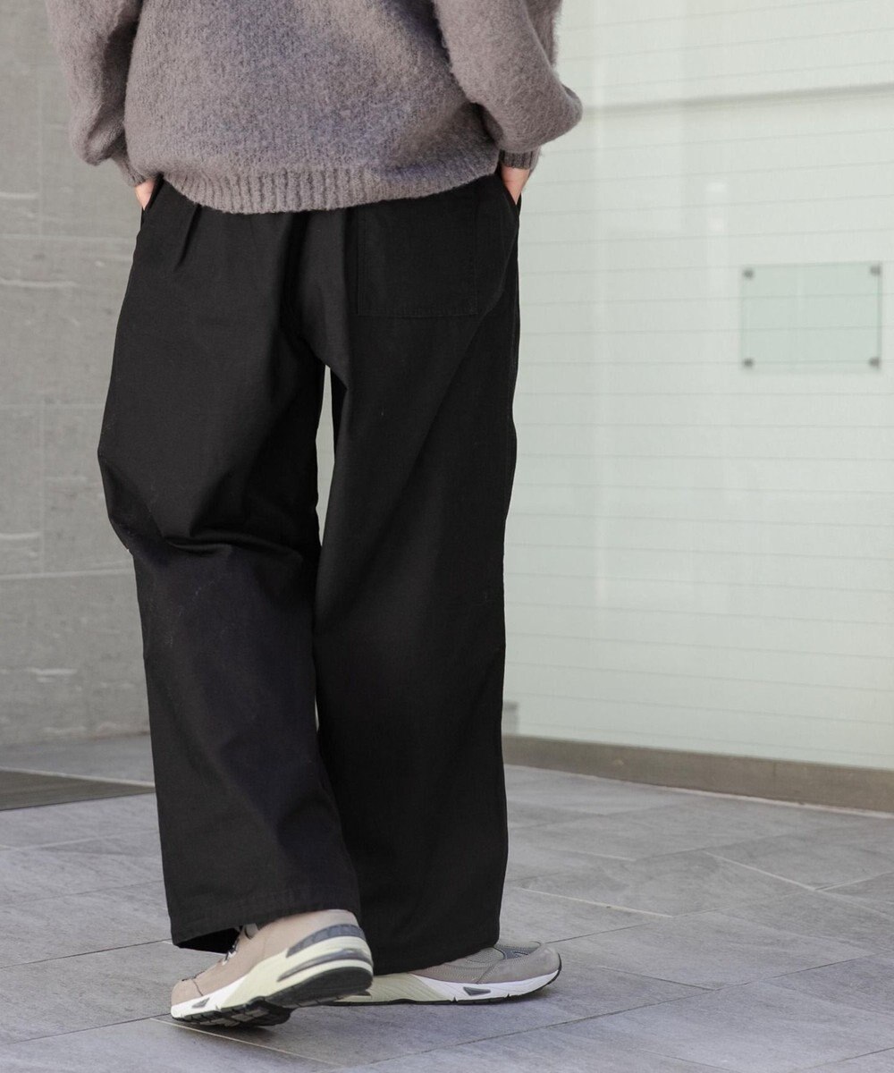 WEGO バックサテンワイドミリタリーパンツ 