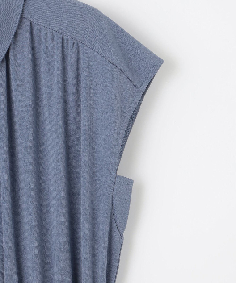 ANY SIS 【接触冷感・吸水速乾・UVケア】エアリードレープスムースプリーツ ワンピース 