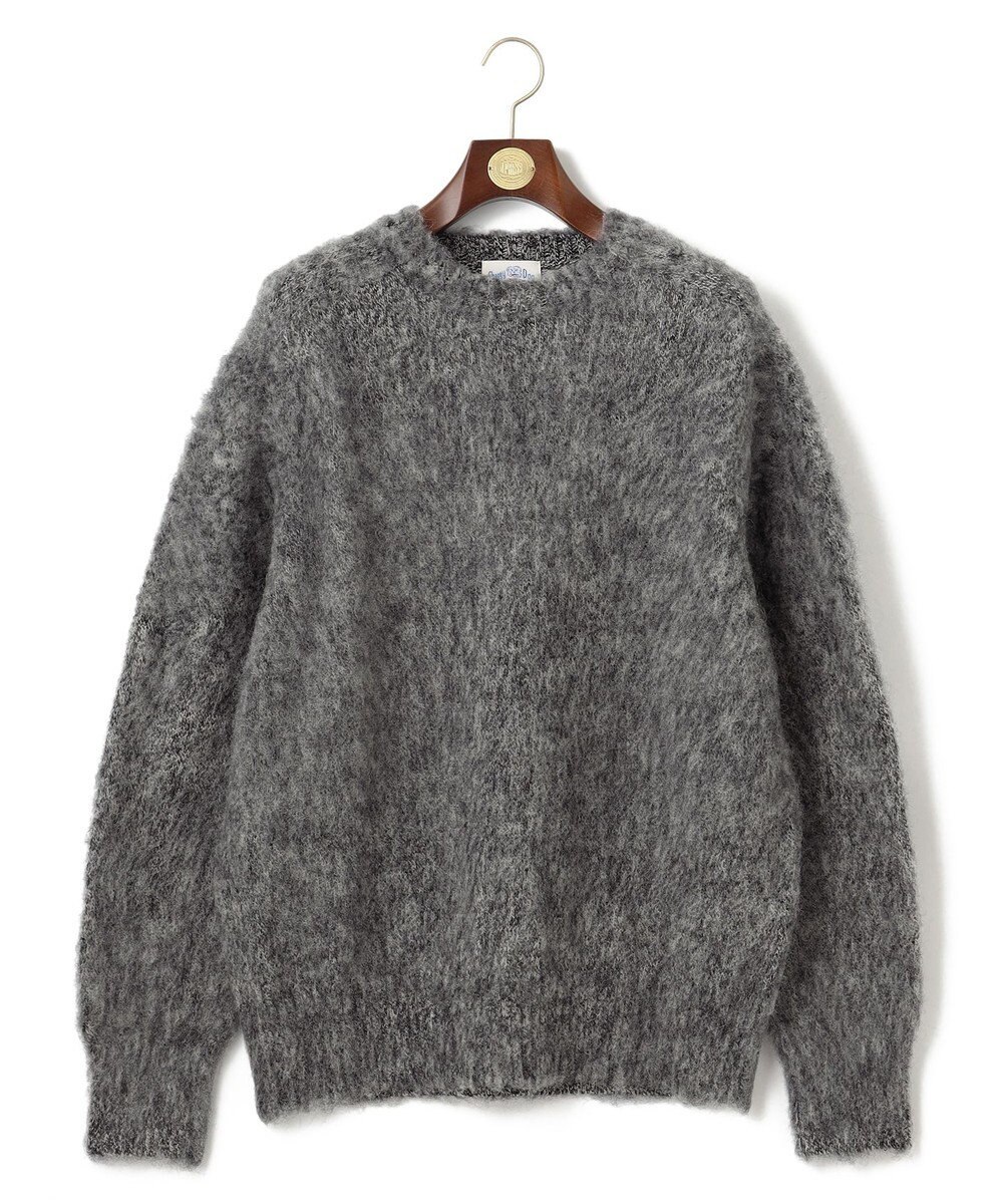 J.PRESS MEN 【J.PRESS ORIGINALS】SHETLAND WOOL SHAGGY KNIT / JAPAN MADE 
