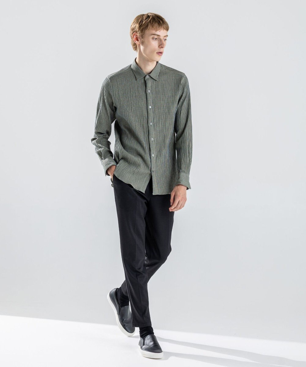 JOSEPH HOMME 新素材【ドライタッチ/ストレッチ】ドライコットンドビー　レギュラーカラーシャツ 