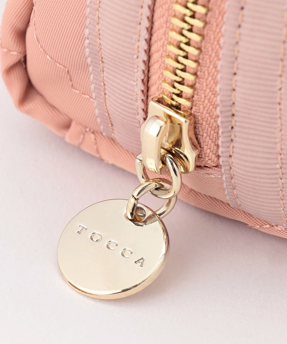 TOCCA 【撥水】CHECKER CLOVER POUCH ポーチ 