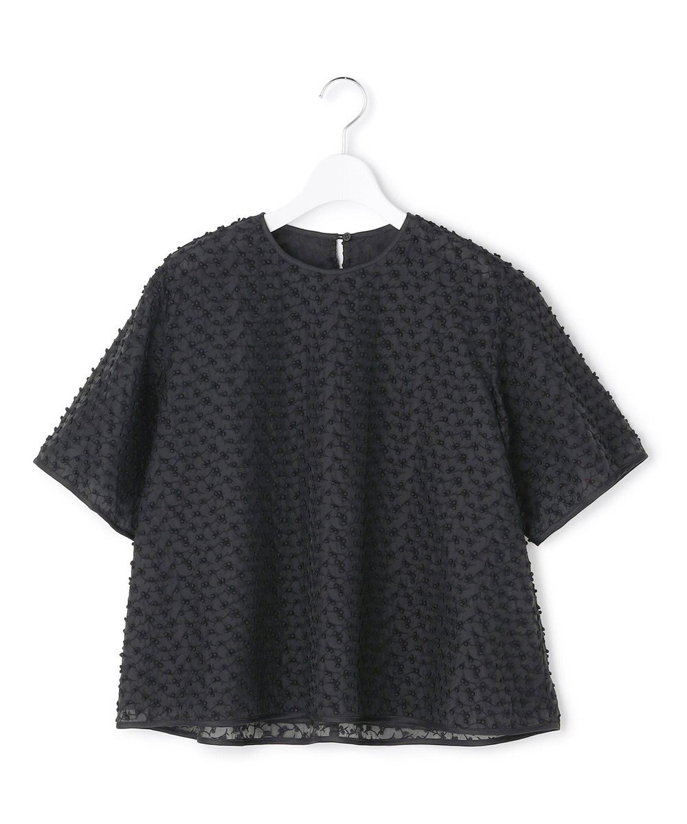 23区 L 【R(アール)】ランダムドットレース Aライン ブラウス 