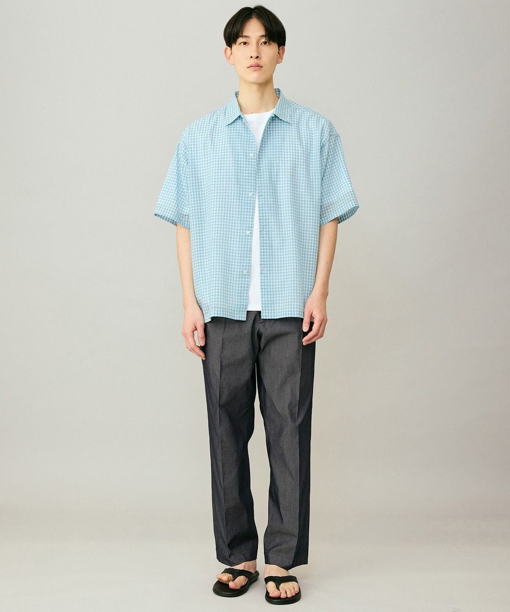 UNFILO MENS イージーケア エアリーシアーシャツ 半袖 