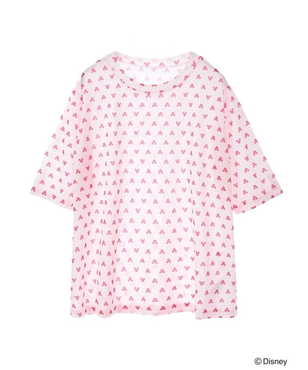 Green Parks ミッキーフレンド／シアープリント半袖プルオーバー 