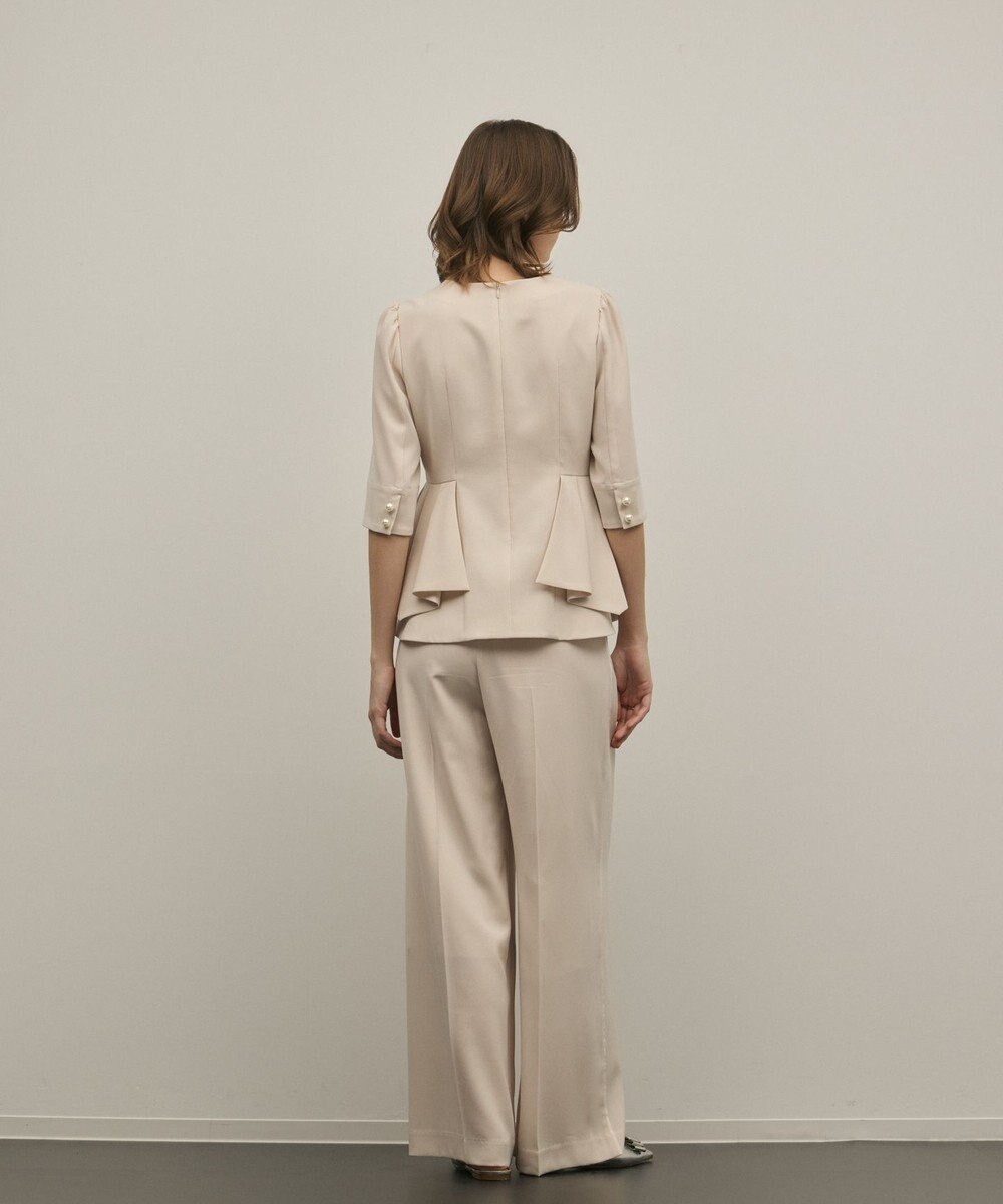 GRACE CONTINENTAL トリアセタックワイドパンツ 