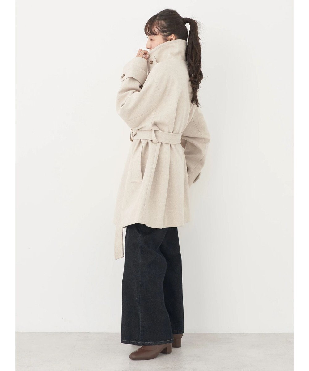 earth music&ecology ２ｗａｙカラーミドル丈コート 