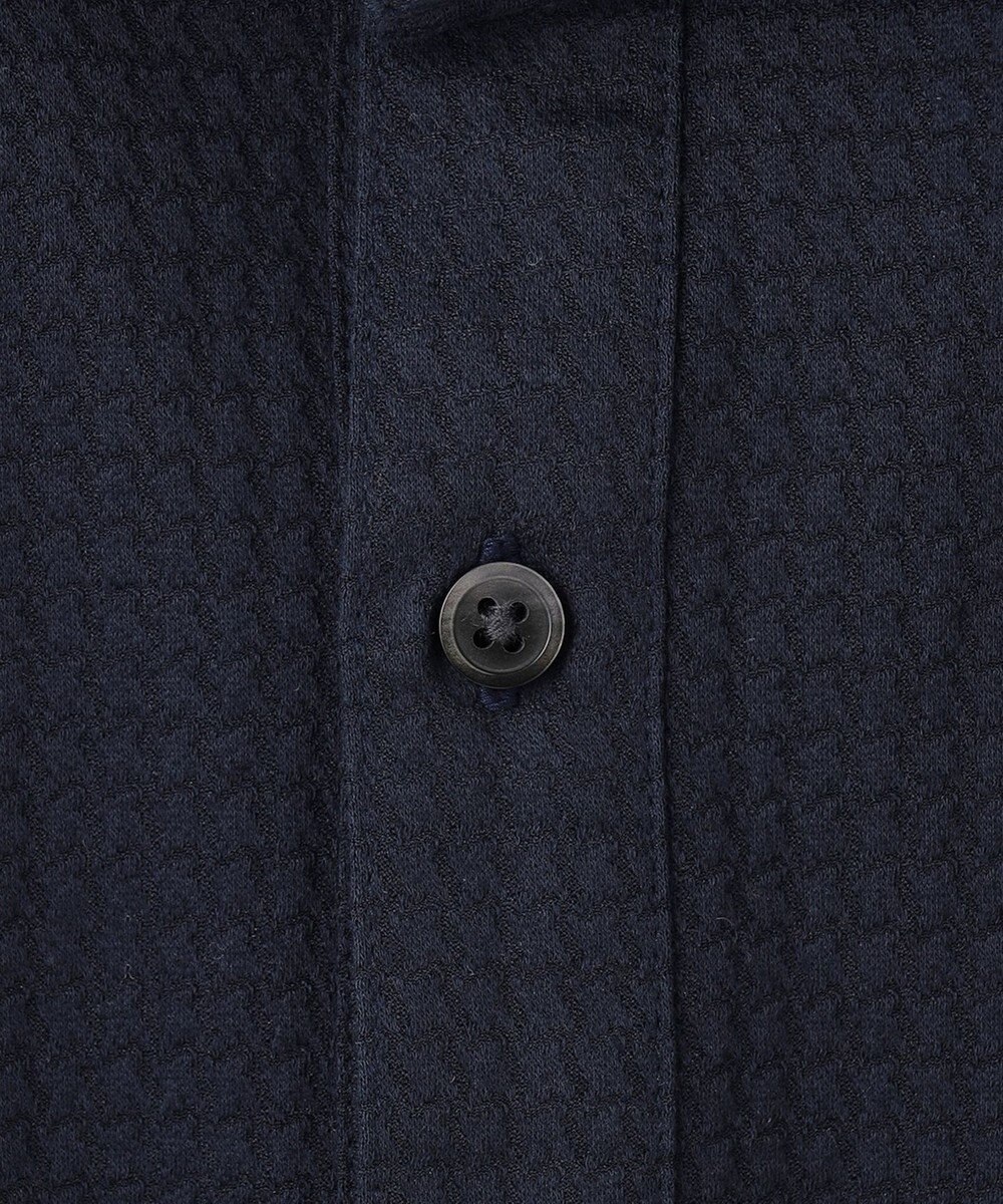 JOSEPH ABBOUD 【吸水速乾/上質感】千鳥サッカーポロシャツ 