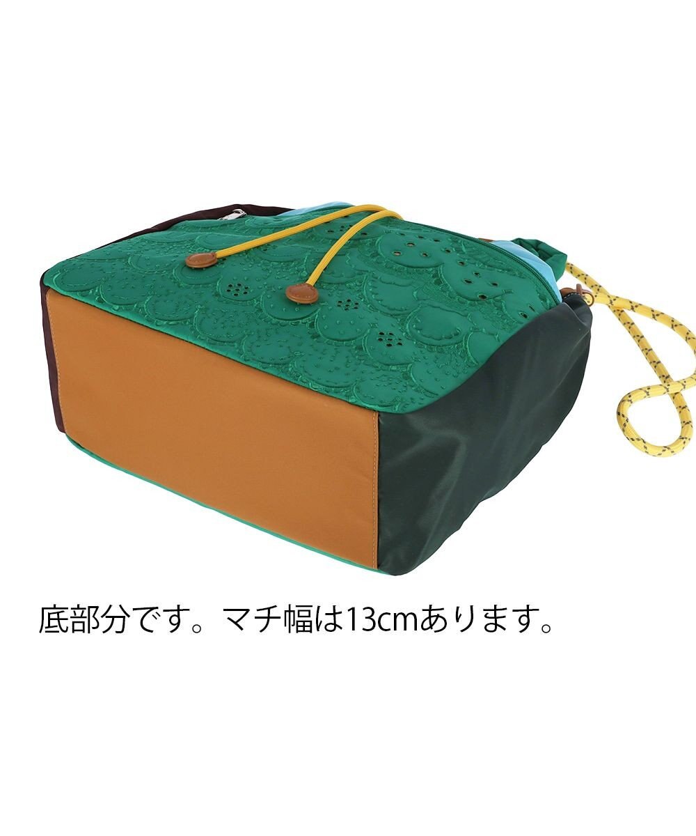 tsumori chisato CARRY スカラップレース ショルダーバッグ 2WAY ハンドバッグ 