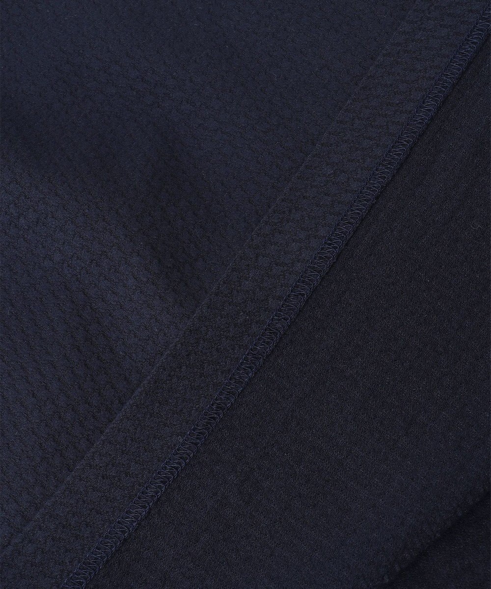 JOSEPH ABBOUD 【吸水速乾/上質感】千鳥サッカーポロシャツ 