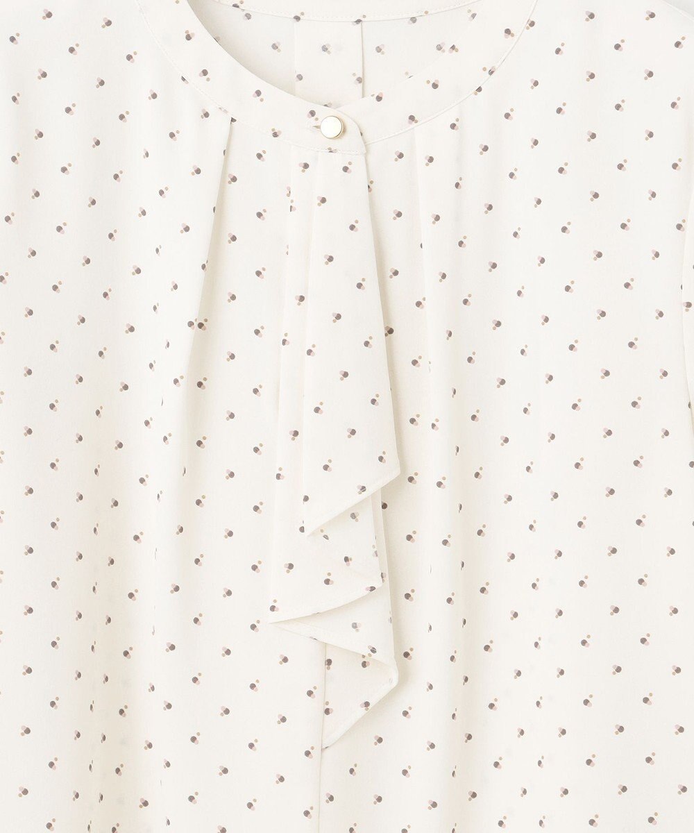 ANY SIS L 【洗える】ラッフルボウ ブラウス 