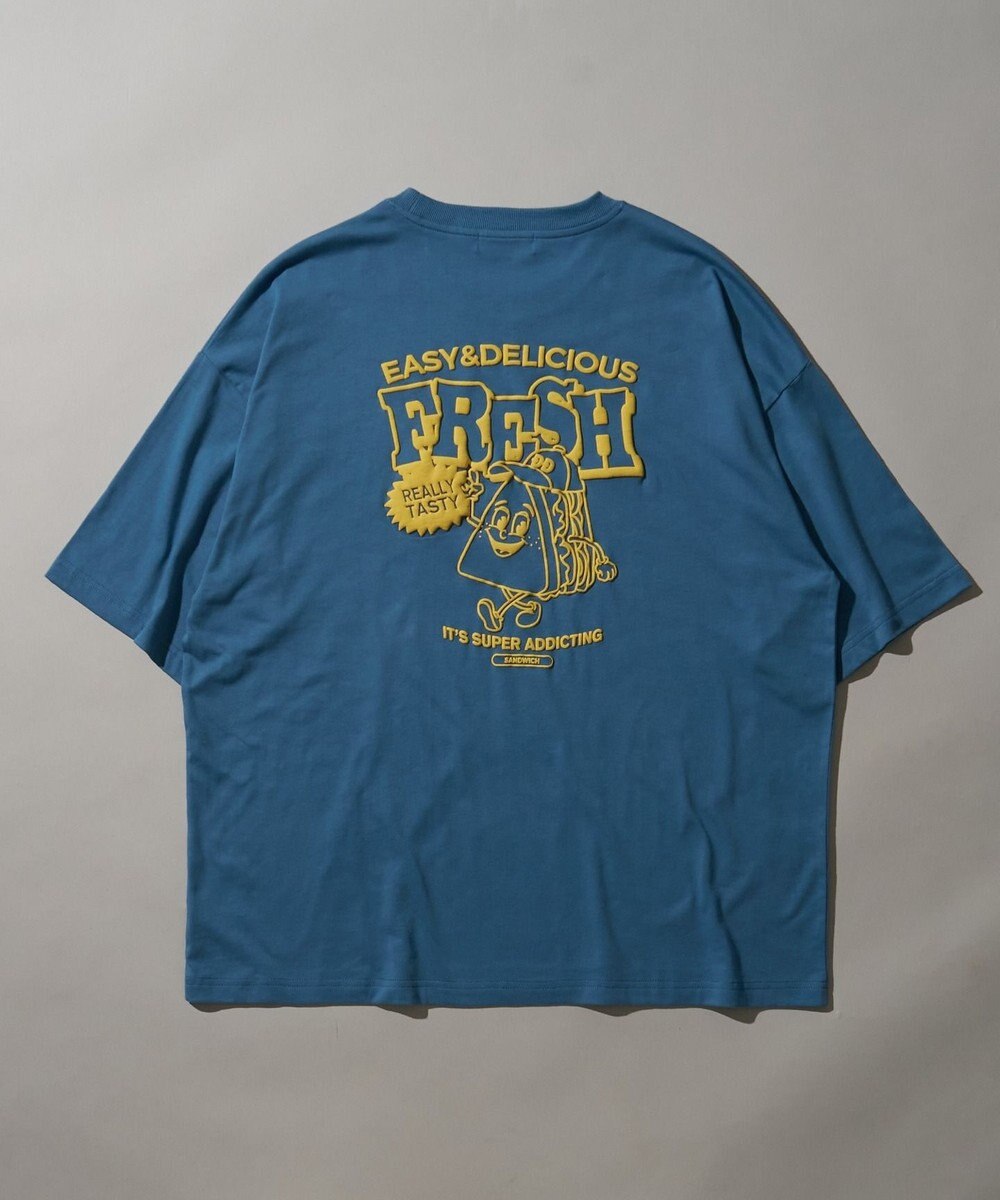 WEGO フードキャラ発泡プリントT 