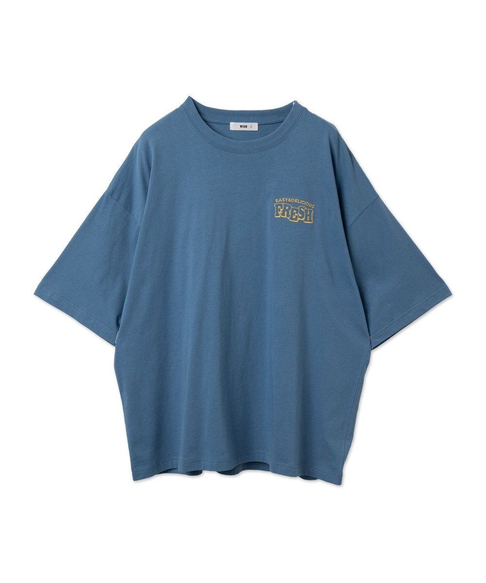 WEGO フードキャラ発泡プリントT 