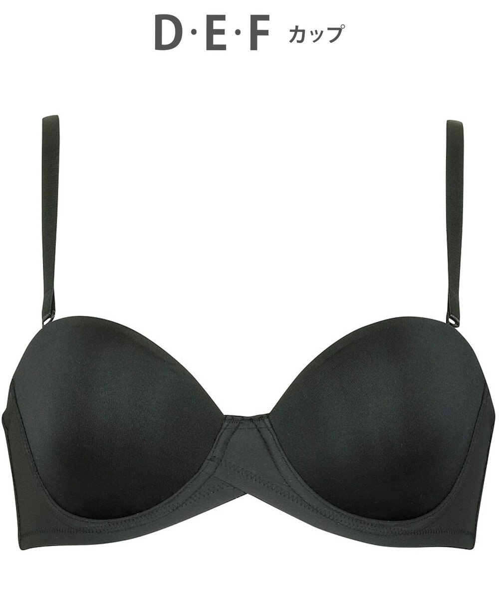 WACOAL ブラジャー ストラップレス サイズや体型特徴に合わせた設計 アウターにひびきにくい メッシュ素材(カップ肌側) レディース BXC610 /ワコール 