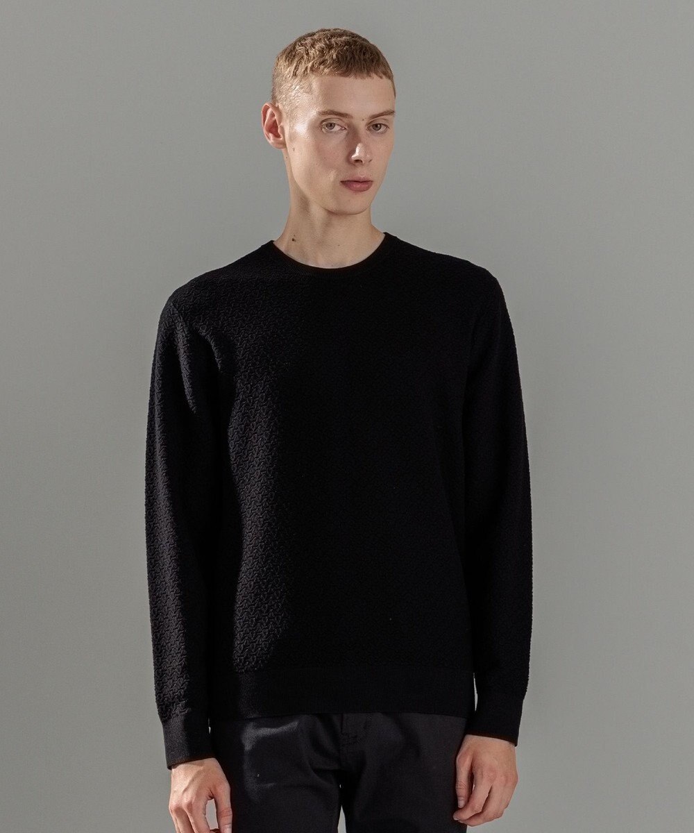 JOSEPH HOMME 【イージーケア】 ヴィスコースリンクス　クルーネックニット 