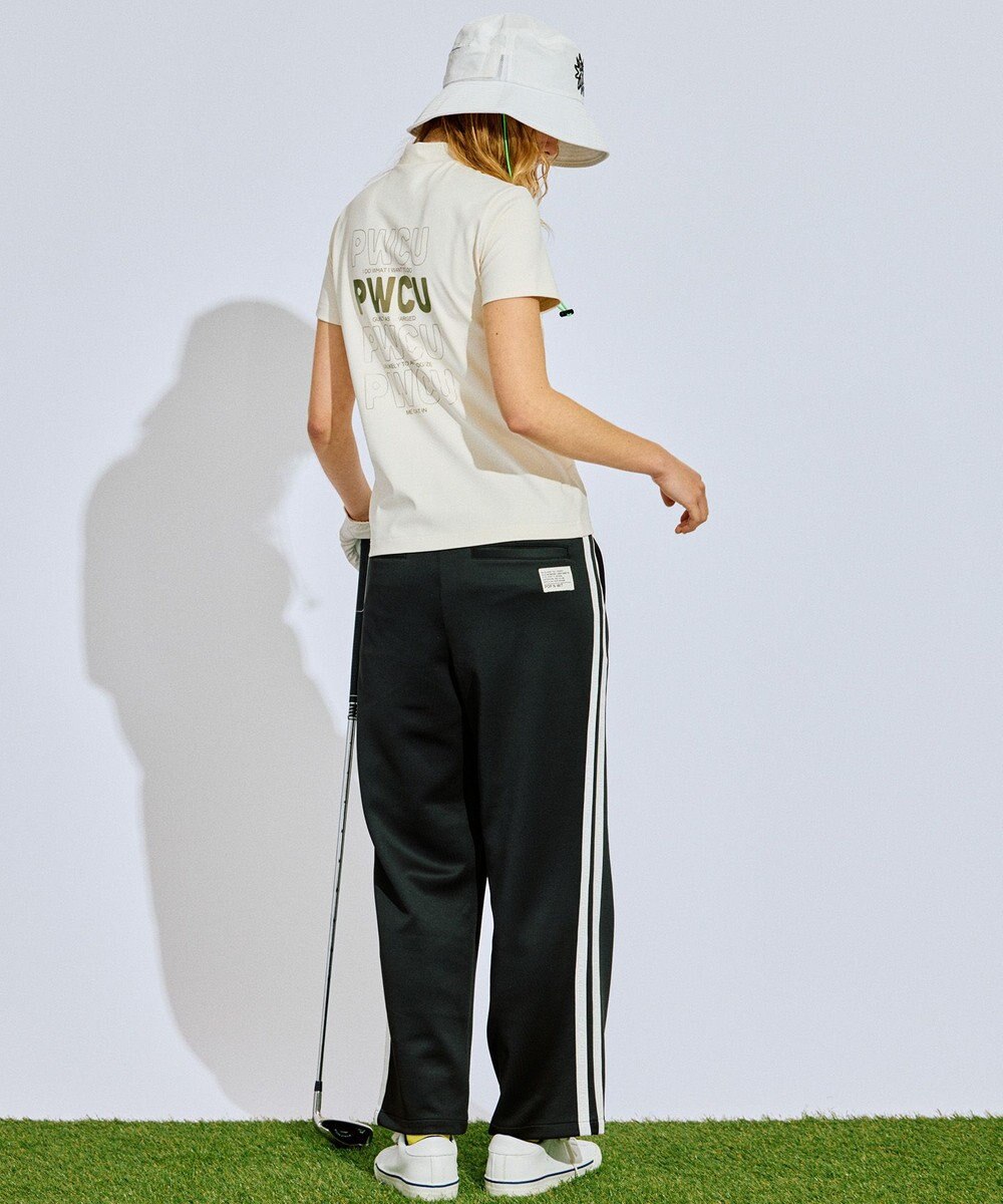 PW CIRCULUS 【UV遮蔽率99.5%  UVカット / 速乾 / ストレッチ】【WOMEN】ポケットモックT ゴルフウェア レディース 