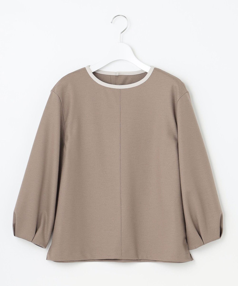 J.PRESS LADIES L 【イージーケア】ウールスムースジャージー カットソー 