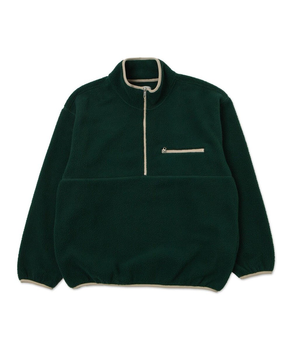 WEGO 【ユニセックス着用】フリース　ハーフZIPプルオーバー 