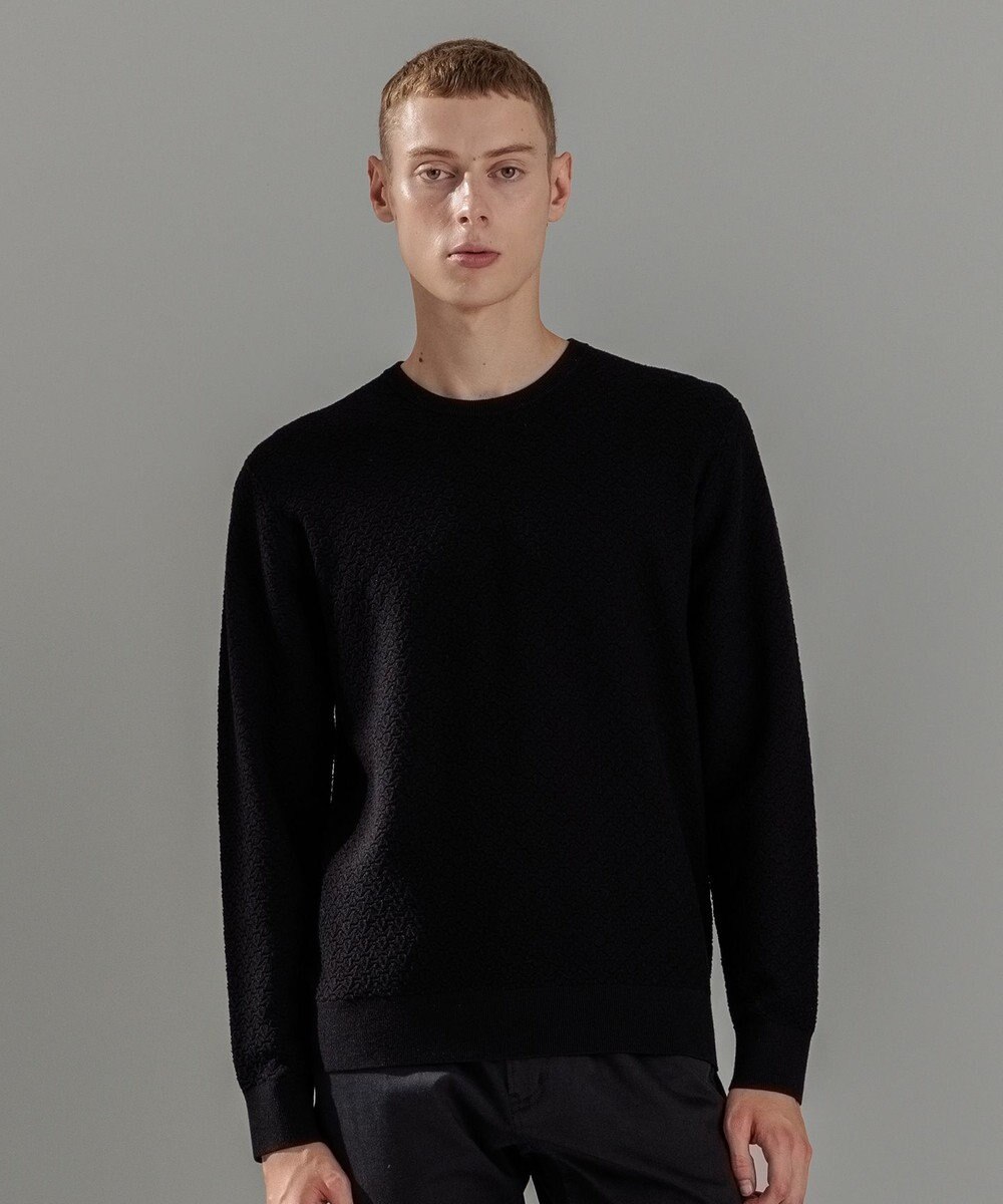 JOSEPH HOMME 【イージーケア】 ヴィスコースリンクス　クルーネックニット 