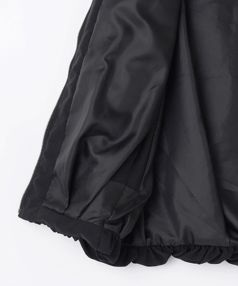 NAVE 【Nave　洗える】ソフトタフタ  スリットスリーブ ブルゾン 