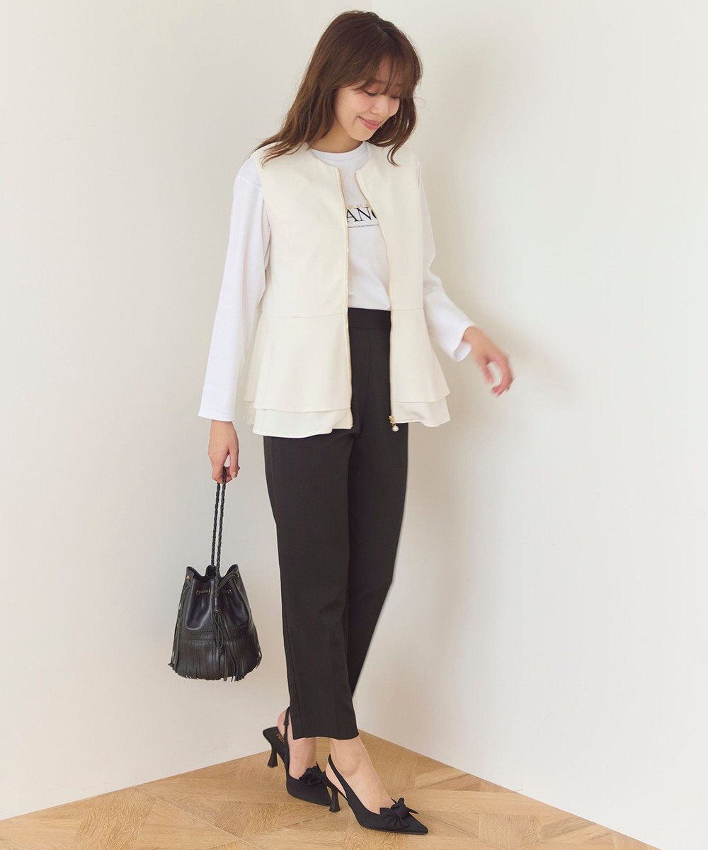 Feroux 【洗える】プリントＴシャツ 