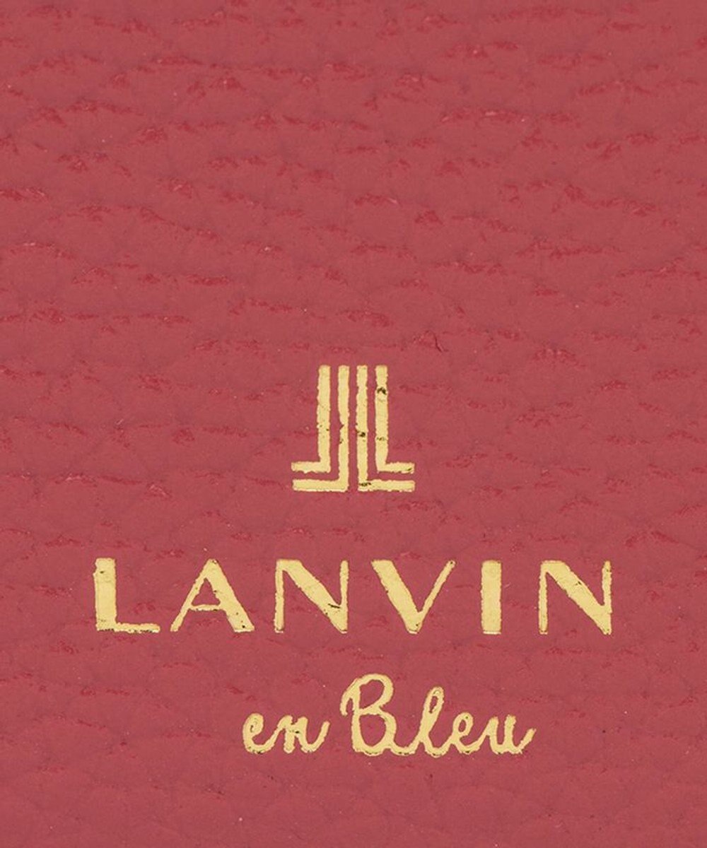LANVIN en Bleu リュバン 薄マチ長財布 