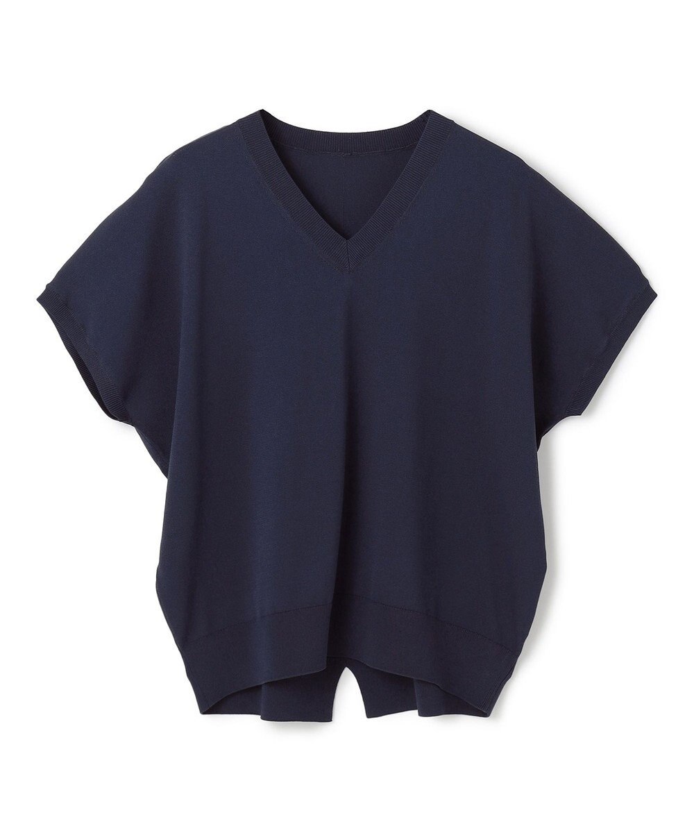 UNFILO L スゴ機能美 Vネック ニット 