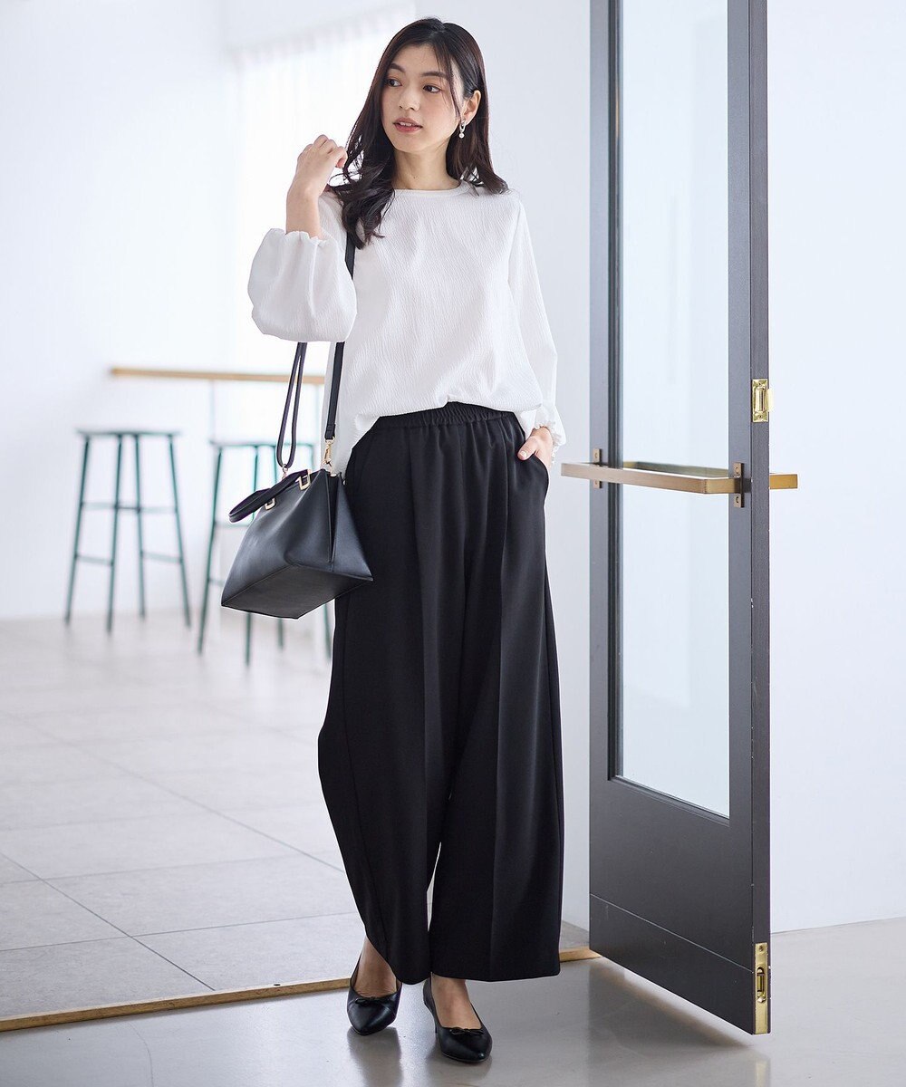 ANY ポコポコバルーン袖ブラウス 