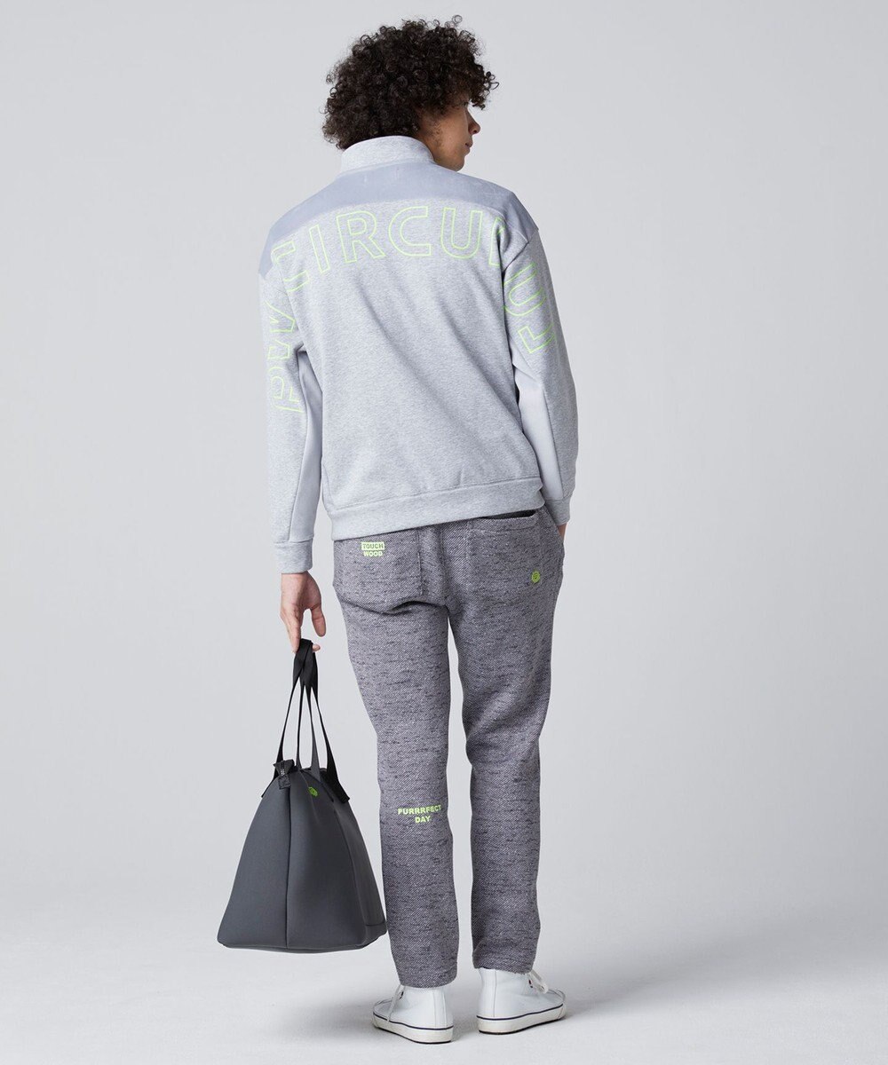 PW CIRCULUS 【MEN】ジャージー スタンド ジップアップ ブルゾン 