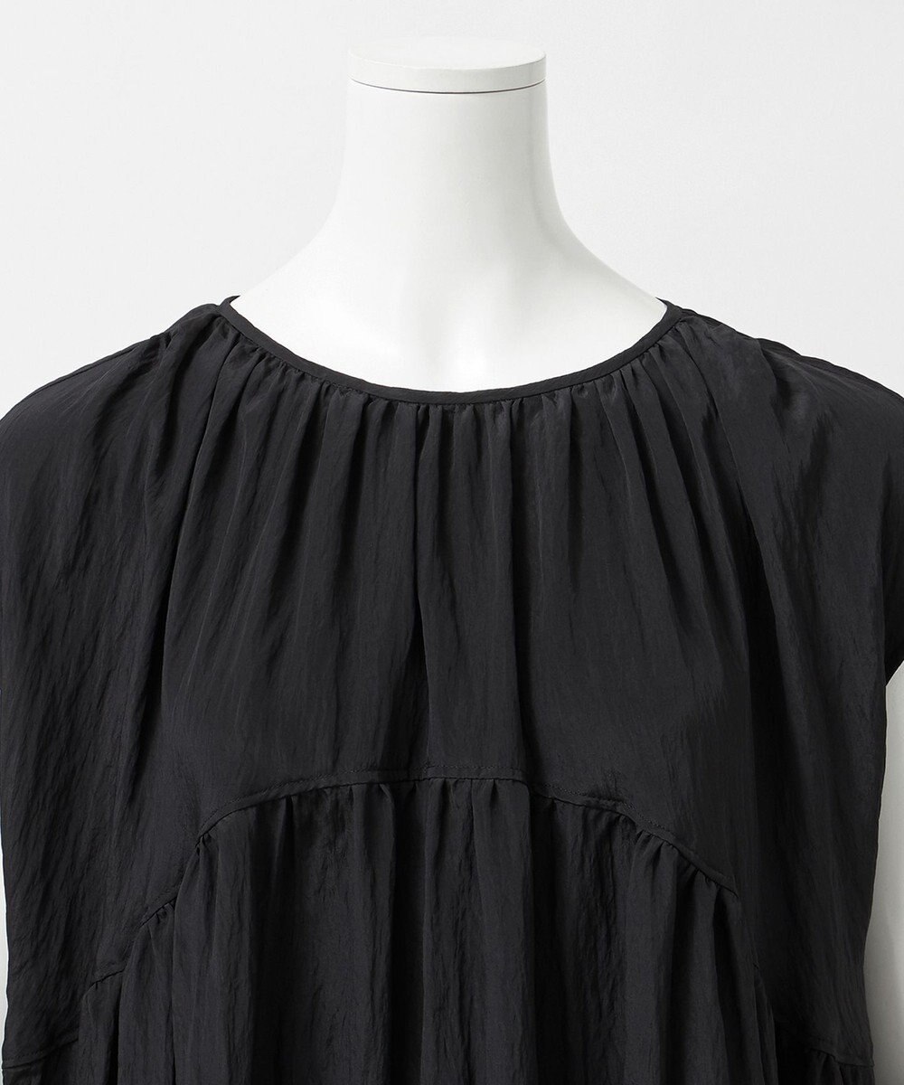 23区 L 【GOLD LABEL】シルクワッシャー ワンピース 