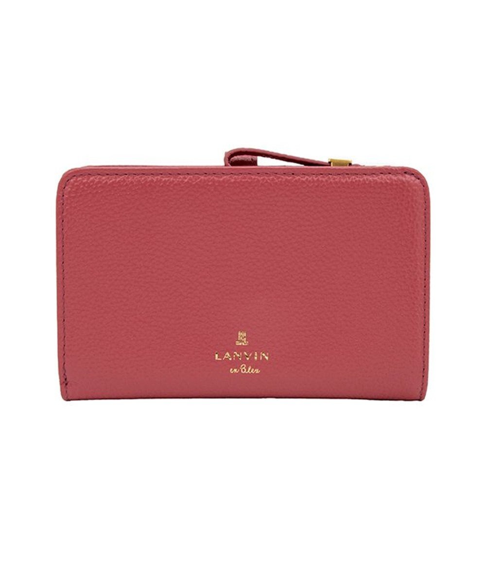 LANVIN en Bleu リュバン 二つ折り財布 