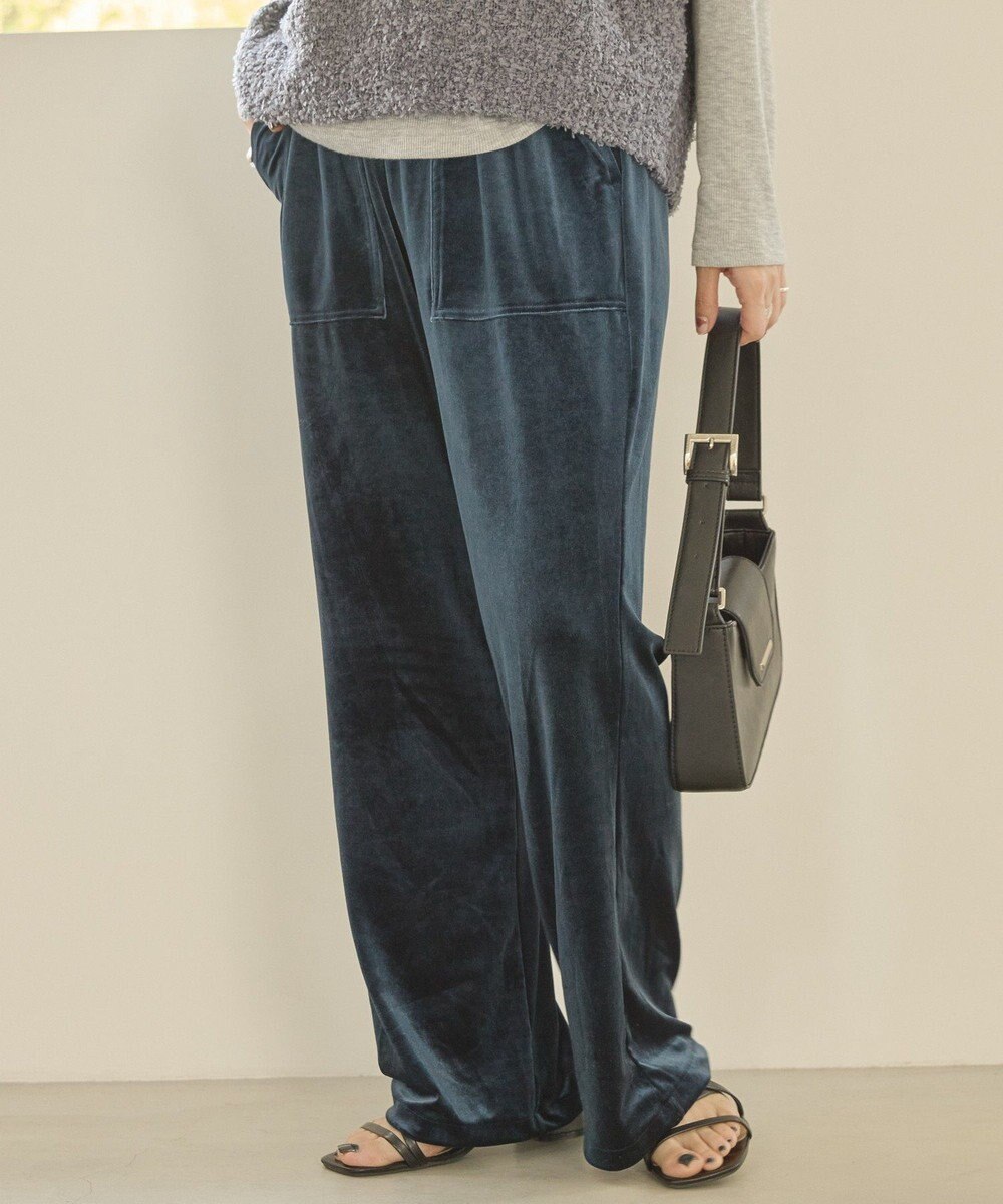 AMERICAN HOLIC ベイカーベロアパンツ 