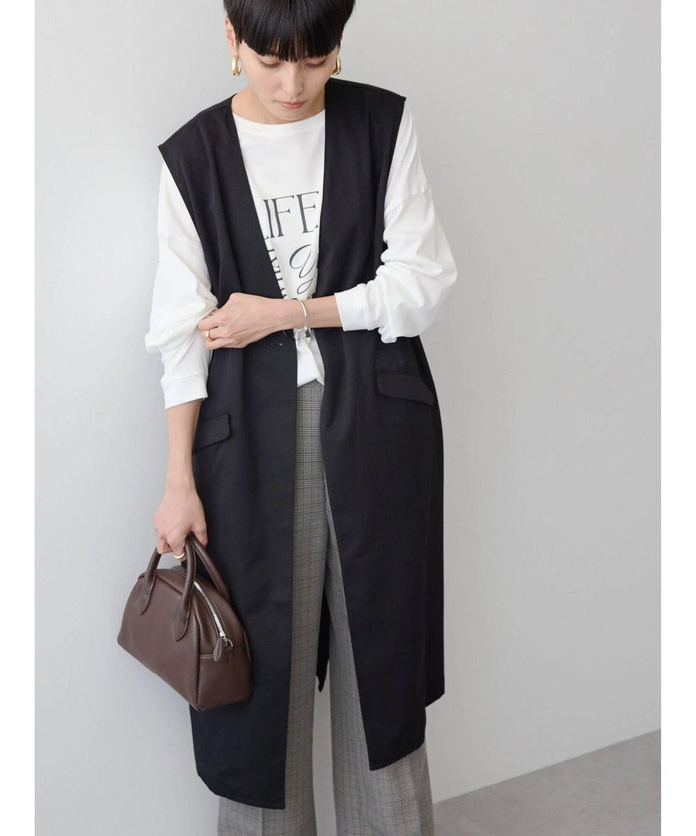 AMERICAN HOLIC ロングＶネックジレ 