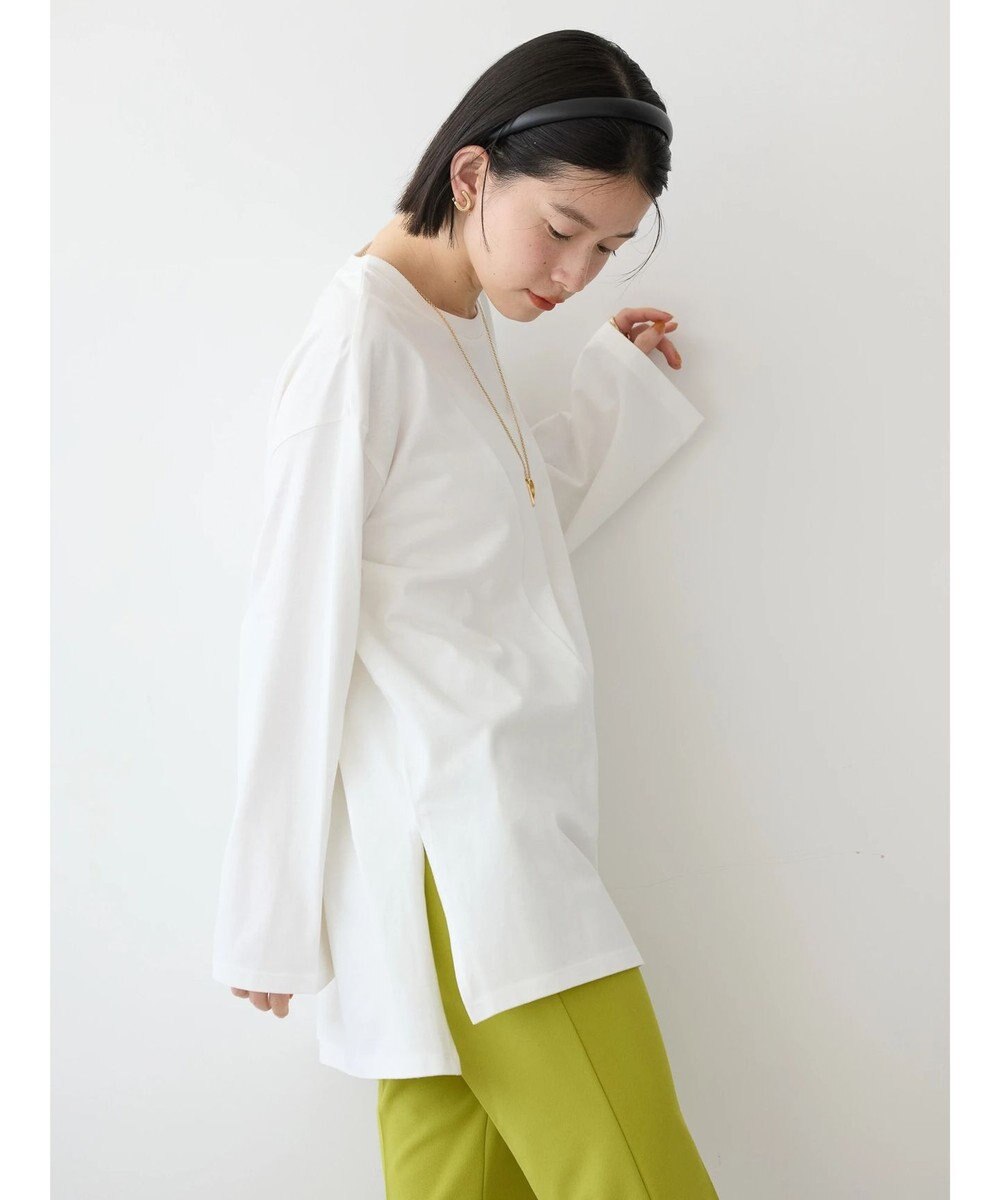 AMERICAN HOLIC アシンメトリー切替カットチュニック 