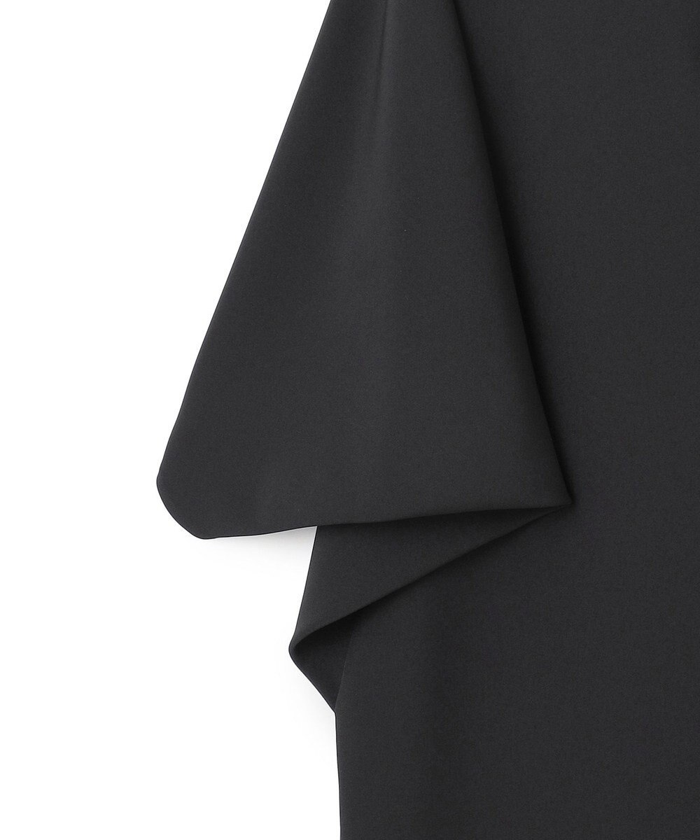 ICB 【洗える】 ウールライクストレッチ ドルマンスリーブワンピース 