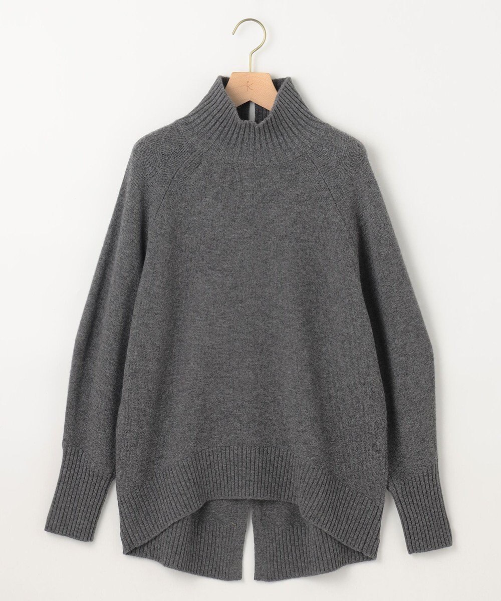 組曲 S ウールカシミヤミックス ロールネックニット 